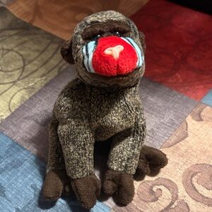 🛍️5/$20🛍️TY Mandrill Monkey “Cheeks”